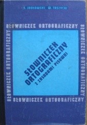 Okładka książki Słowniczek ortograficzny z zasadami pisowni Stanisław Jodłowski, Witold Taszycki