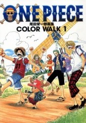 Okładka książki One Piece. Color Walk 1 Eiichiro Oda