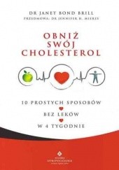 Okładka książki Obniż swój cholesterol Janet Bond Brill