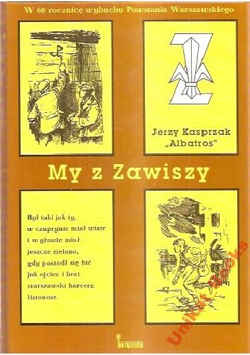 Okładka książki My z Zawiszy Jerzy Kasprzak