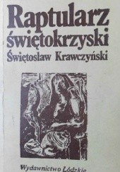 Okładka książki Raptularz świętokrzyski Świętosław Krawczyński