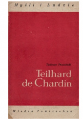 Okładka książki Teilhard de Chardin Tadeusz Płużański