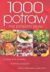 Okładka książki 1000 potraw na polskim stole praca zbiorowa