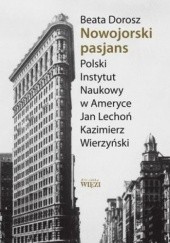 Okładka książki Nowojorski pasjans Beata Dorosz