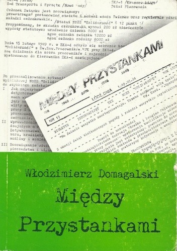 Okładka książki Między przystankami Włodzimierz Domagalski