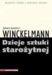 Okładka książki Dzieje sztuki starożytnej Johann Joachim Winckelmann
