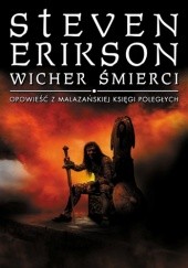 Okładka książki Wicher śmierci Steven Erikson