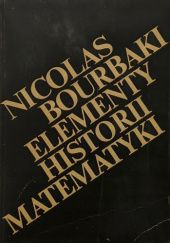 Okładka książki Elementy historii matematyki Nicolas Bourbaki