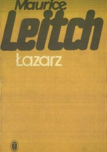 Okładka książki Łazarz Maurice Leitch