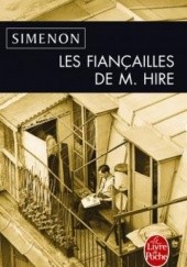 Okładka książki Les fiançailles de M. Hire Georges Simenon