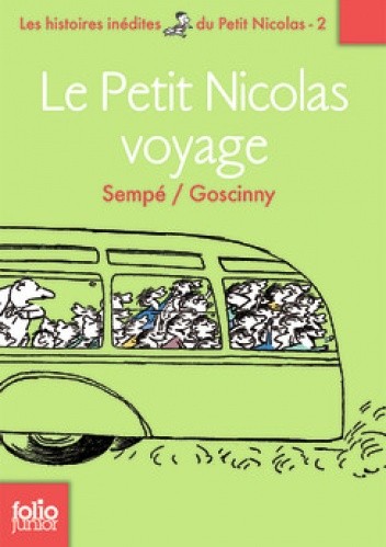 Okładka książki Le Petit Nicolas voyage René Goscinny, Jean-Jacques Sempé