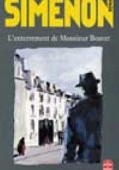 Okładka książki LEnterrement de Monsieur Bouvet Georges Simenon