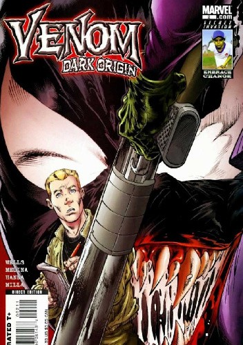 Okładki książek z cyklu Venom: Dark Origin