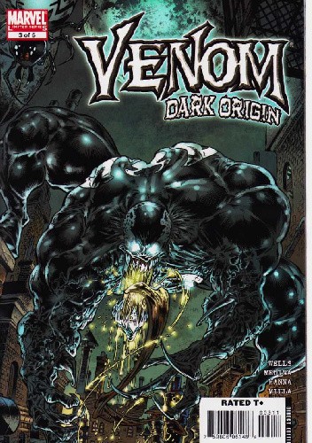 Okładki książek z cyklu Venom: Dark Origin