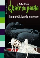 Okładka książki La malédiction de la momie R.L. Stine