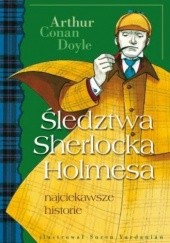 Okładka książki Śledztwa Sherlocka Holmesa Arthur Conan Doyle