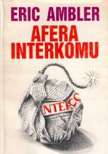 Okładka książki Afera Interkomu Eric Ambler