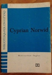 Okładka książki Cyprian Norwid Mieczysław Inglot