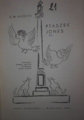 Okładka książki Ptaszek Jones Edmund Wallace Hildick