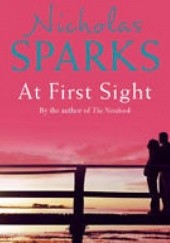 Okładka książki At first sight Nicholas Sparks