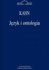 Okładka książki Język i ontologia Charles Kahn