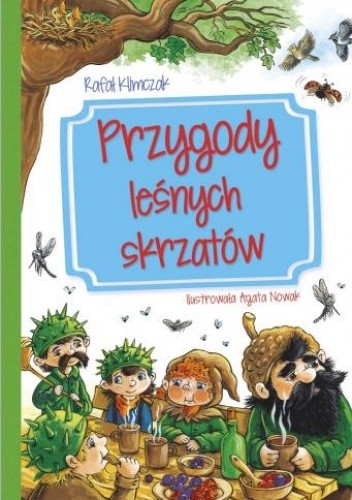 Okładki książek z serii Ekoludki-leśne skrzaty