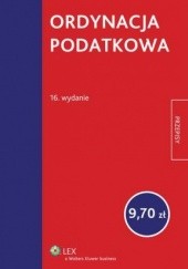 Okładka książki Ordynacja podatkowa Roman Rudnik, Ustawodawca