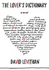 Okładka książki The Lover's Dictionary David Levithan