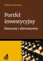 Okładka książki Portfel inwestycyjny klasyczny i alternatywny