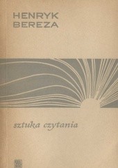 Okładka książki Sztuka czytania Henryk Bereza