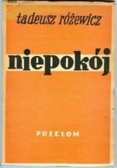 Okładka książki Niepokój Tadeusz Różewicz