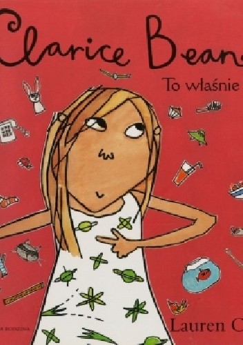 Okładki książek z serii Clarice Bean