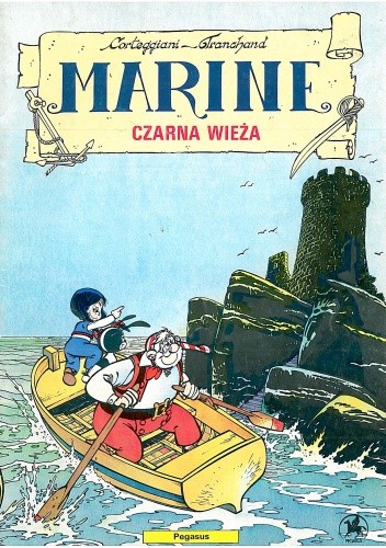 Okładki książek z cyklu Marine
