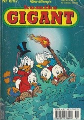 Okładka książki Komiks Gigant 6/97 Walt Disney, Redakcja magazynu Kaczor Donald
