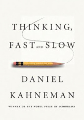 Okładka książki Thinking, Fast and Slow Daniel Kahneman