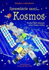 Okładka książki Kosmos. Książka z okienkami Katie Daynes