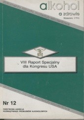 Okładka książki VIII Raport Specjalny dla Kongresu USA 