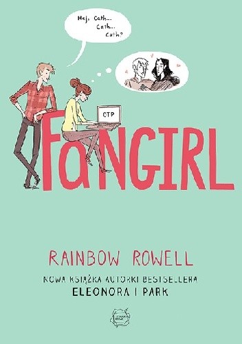 Okładka książki Fangirl Rainbow Rowell