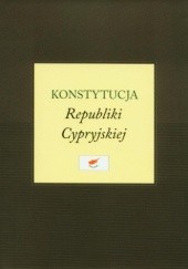 Okładka książki Konstytucja Republiki Cypryjskiej Przemysław Osiewicz