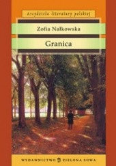 Okładka książki Granica Zofia Nałkowska