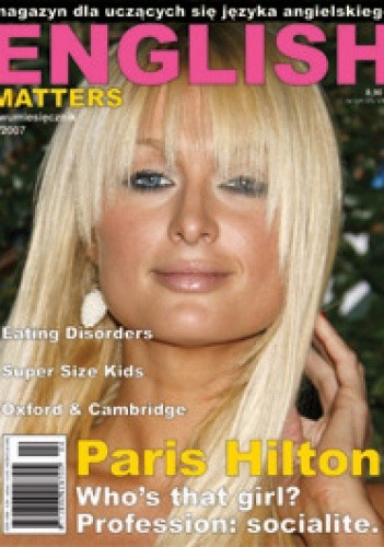 Okładka książki English Matters, 5/2007 (czerwiec/lipiec) Redakcja magazynu English Matters