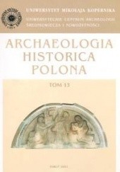 Okładka książki Archeologia XIII praca zbiorowa