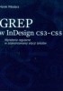 Okładka książki GREP w InDesign CS3-CS5. Wyrażenia regularne w zaawansowanej edycji tekstów Marek Włodarz