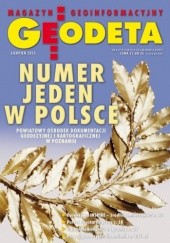 Okładka książki Geodeta. Magazyn geoinformacyjny, nr 8 (219)/2013