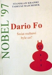 Okładka książki Dario Fo. Świat rozbawi byle co? Stanisław Krajski