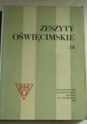 Okładka książki Zeszyty Oświęcimskie Redakcja pisma Zeszyty Oświęcimskie