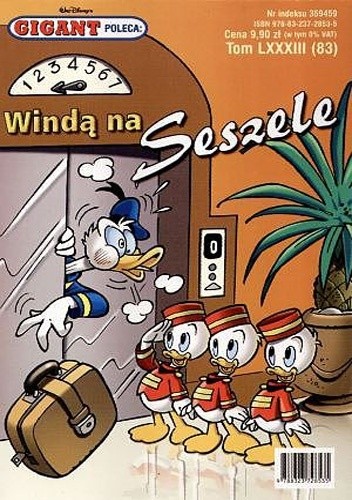 Okładka książki Gigant 10/2007: Windą na Seszele Walt Disney, Redakcja magazynu Kaczor Donald
