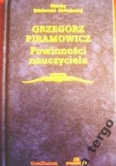 Okładka książki Powinności nauczyciela Grzegorz Piramowicz