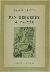 Okładka książki Pan Bergeret w Paryżu Anatole France