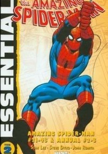 Okładki książek z cyklu Essential Spider-Man